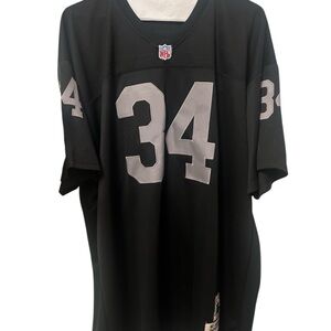 Men's Black Bo Jackson NFL Jersey 60